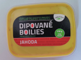Dipované boilies - jahoda 110g